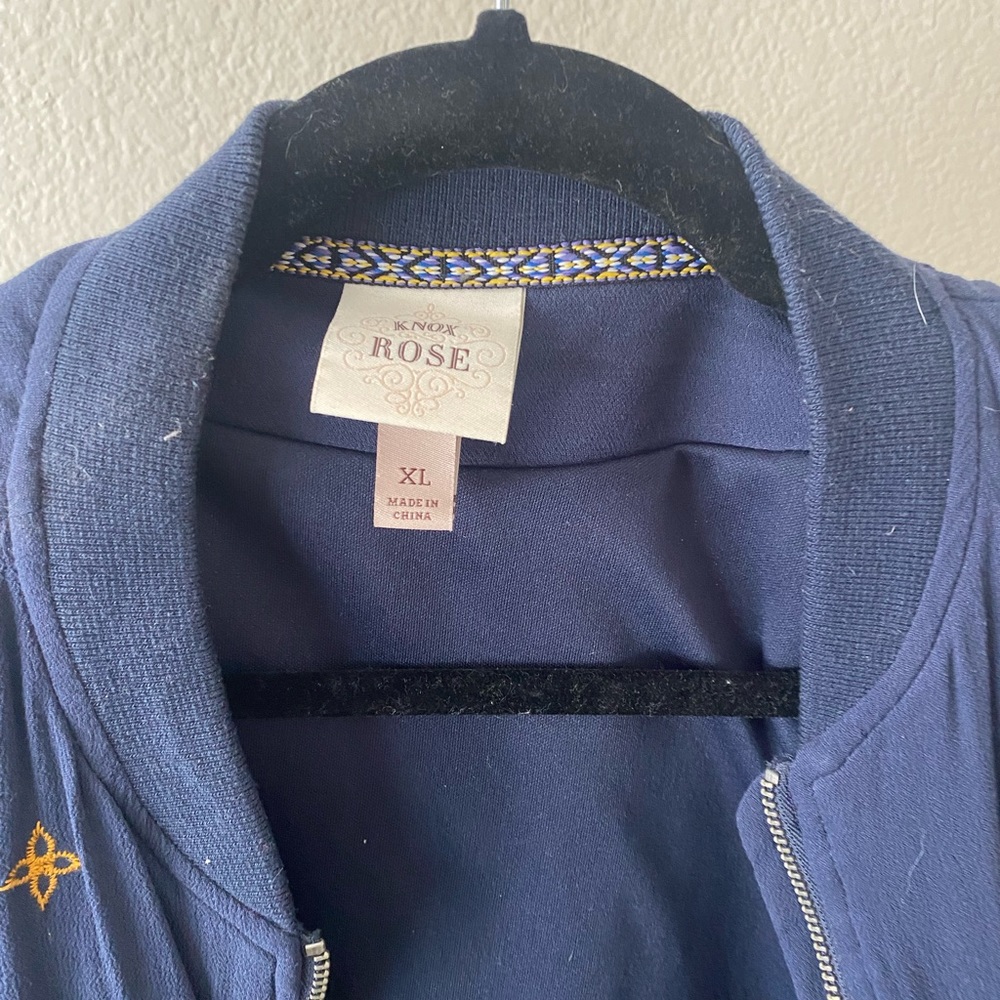Embroidered bomber jacket - Picture 2 of 2
